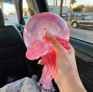 Jouets sensoriels géants en forme de méduse Schylling de 10 cm, jouets à presser pour la décompression, jouets musicaux à pincer, jouets unisexes pour les enfants de 14 ans et plus - Product Image 3