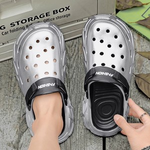 Sandalias EVA Clog <span class=keywords><strong>para</strong></span> Hombre, Verano, Exterior, Antideslizantes, Transpirables, Ligeras, Punta Cerrada, Pantuflas con Amortiguación Suave, Sensación de Caminar sobre Nubes - Product Image 2