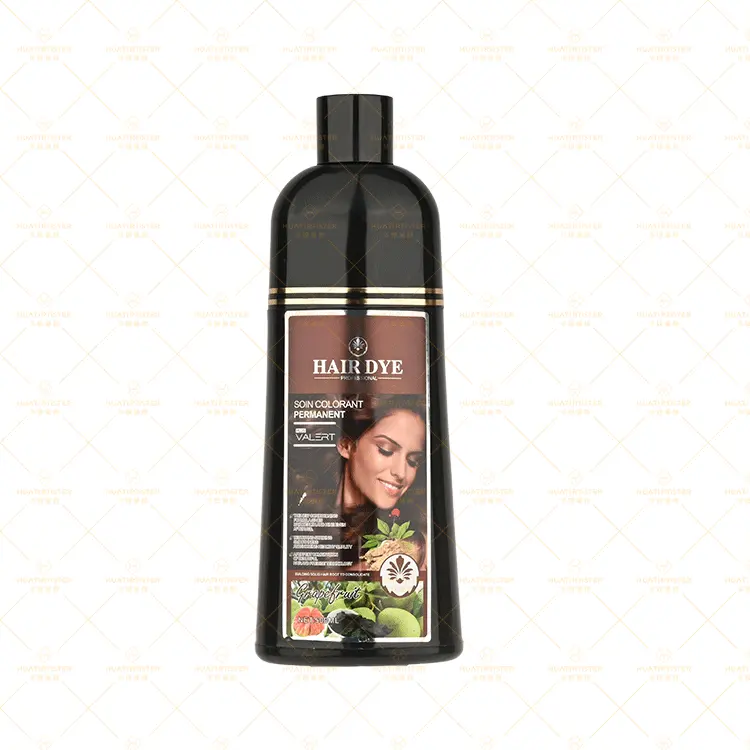 Huati Sifuli VALERT 3 in 1 naturale Argan Herbish colore dei capelli Shampoo per le donne 3 in 1 tinture per capelli permanenti per la copertura capelli grigi