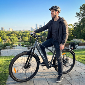 Vélo de montagne électrique avec cadre en alliage d'aluminium de 29 pouces, batterie au lithium 48V, batterie cachée, moteur à moyeu arrière, EBike, entrepôt UE - Product Image 4