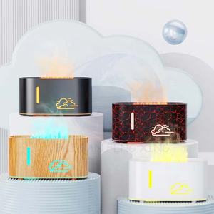 Difusor de aromaterapia humidificador de llama de nube, difusor de aceite esencial atomizado Premium para coche de dormitorio - Product Image 2