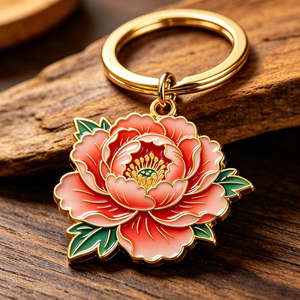 Tailored Soft Enamel Zinc Alloy Keyrings with Swivel Clasp for Charity Fundraisers - Product Image 4