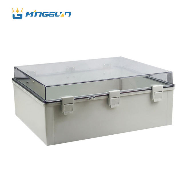 ABS/PC Plastic IP66 Waterproof Transparent Snap-on Junction Box CE ROHS Certification OEM/ODM Service for Indoor/Outdoor