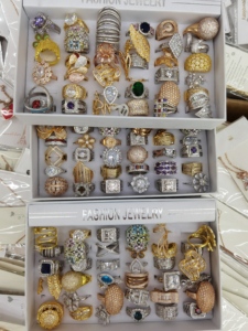 Anillos de Circonia Surtidos con Descuento, Anillos de Circonia Mixtos Sin Deslustre, Joyería Aleatoria Sin Decoloración ni Óxido - Product Image 6