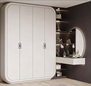 Sistema de Almacenamiento para Armario con Estantes Ajustables, Rieles para Colgar, Zapateros y Organizadores de Cajones para Dormitorio - Product Image 6