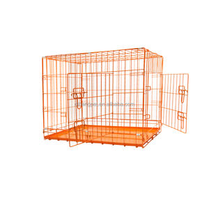 <span class=keywords><strong>2026</strong></span> Yeni Sıcak Satış Ağır Hizmet Tipi Demir ve Metal Evcil Hayvan Kafesi Plastik Tepsili Katlanabilir Çevre Dostu Kafes - Product Image 1