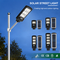 Lampadaire Solaire LED IP65 ABS Haute Luminosité Extérieur Étanche avec Télécommande pour Route Usine Export Vente en Gros