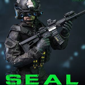Figura de Acción Personalizada a Escala 1/6 del Capitán SEALTEAM K9 Night Jump Soldier M013, Nuevo Juguete Militar de Plástico para Regalo - Product Image 5