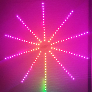 Tira de luces de fuegos artificiales Rgb Ws2812B, 5050 tiras a todo Color, 5V, música Usb, Rf, Pixel, controlador <span class=keywords><strong>Led</strong></span>, Kit de tiras de fuegos artificiales - Product Image 5