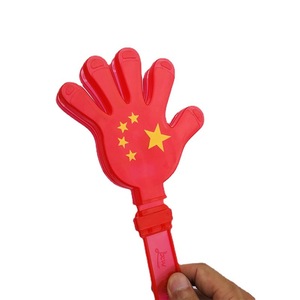 Drapeau national à frapper à la main, 28 cm, rouge avec cinq étoiles, pour la célébration du Nouvel An chinois - Product Image 5