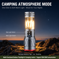 Lampe torche laser blanche ultra-lumineuse 2026, éclairage ambiant, longue portée, rechargeable, multifonctionnelle, haute intensité, 350 lumens