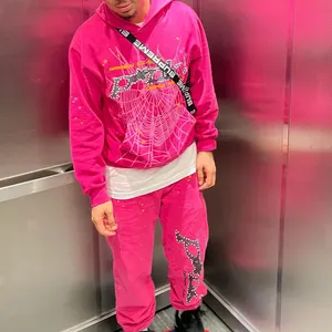 Quality pink tracksuit men in Fashionable Variants 