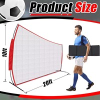 Filet de protection sportif portable idéal pour le golf, le baseball, le basketball, le football, le lacrosse, le hockey