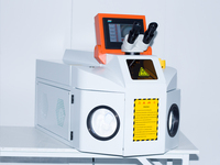 Machine de soudage Laser Yag pour bijoux, appareil photo Ccd Portable 200w