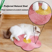 Tapis de couchage antidérapant pour chat, tapis de canapé suspendu mural, protecteur de meubles en Sisal naturel, coussin à gratter pour chat, jouet