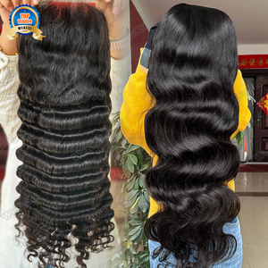 Peluca de cabello humano con encaje frontal HD indio crudo 13X6, vendedores al por mayor de Peluca de cabello virgen y crudo con cutícula alineada, peluca de cabello crudo vietnamita - Product Image 5