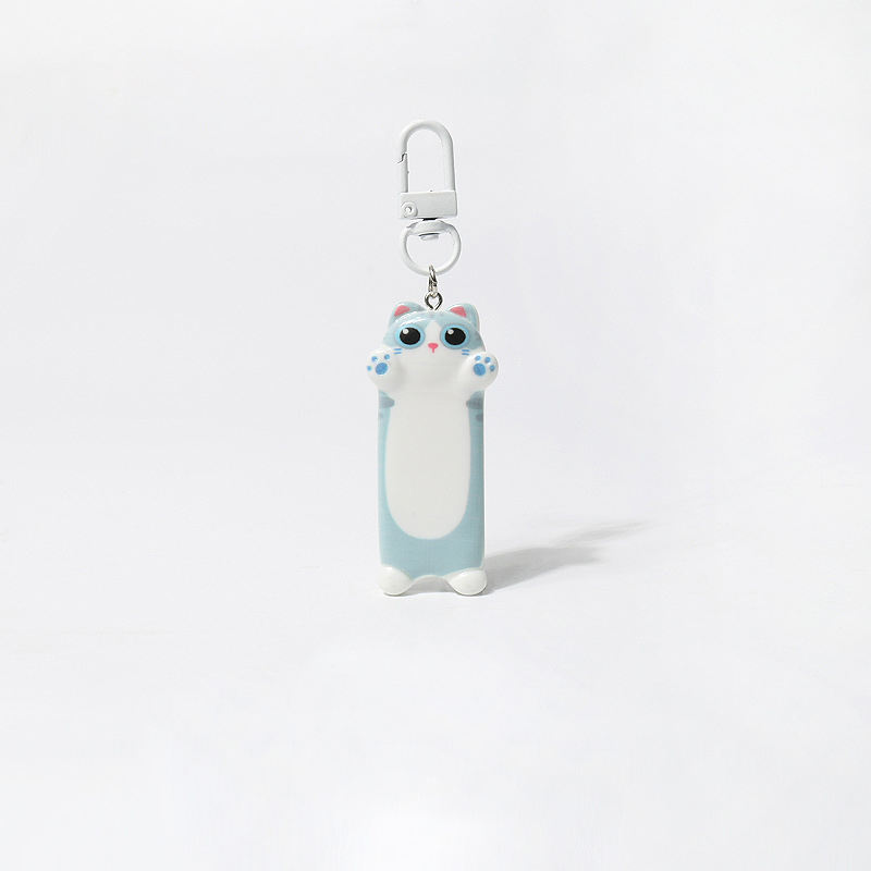 Longue clé de chat bleu = chaîne