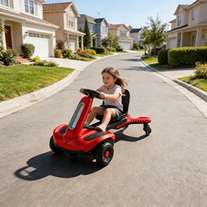 Voitures à pédales <span class=keywords><strong>de</strong></span> qualité supérieure, kart électrique, kart électrique pour enfants, cadeau <span class=keywords><strong>de</strong></span> jeu - Product Image 1