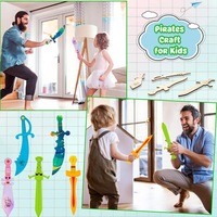 Tailai, suministros para manualidades DIY para niños, divertido juguete de actividades de madera para niños, herramientas educativas de dibujo para niños