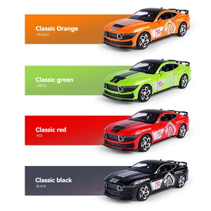Ford GT500 <span class=keywords><strong>Cobra</strong></span> auto sportiva 1:32 modellino giocattolo con suono e luce ornamento in metallo con porte aperte oggetto decorativo - Product Image 5