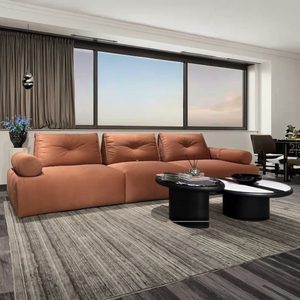 Sofá Modular Grande de Diseño Minimalista Italiano, Cojines y Respaldos Ajustables Eléctricamente, Apto <span class=keywords><strong>para</strong></span> Sala de Estar o Villa - Product Image 2
