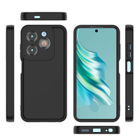 Para Infinix Note 50S 50 Pro 40X 4G GT 20 Funda De Goma Con Microfibra Anti-Shock Tpu Soft Flex Liquid Silicone Fiber Cover CASE