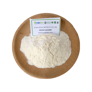 Poudre de jus de citron de qualité alimentaire, riche en vitamines, saveur délicieuse, extrait instantané d'herbes, conditionnée en fût, bouteille ou boîte - Product Image 1