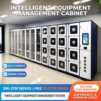 Armoire à équipements intelligente, armoire à compartiments individuels indépendants avec stockage RFID pour institutions confidentielles