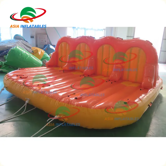 Chuối trượt thuyền cho trò chơi nước Inflatable chuối towable thuyền thuyền Inflatable thuyền cho nước