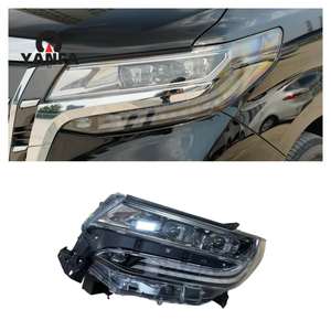 Convient pour Toyota <span class=keywords><strong>Alpha</strong></span> 2019-2022, mise à niveau de l'assemblage des phares à LED, éclairage avant à LED pour voiture <span class=keywords><strong>Alpha</strong></span>, kits de carrosserie de pare-chocs d'origine - Product Image 6