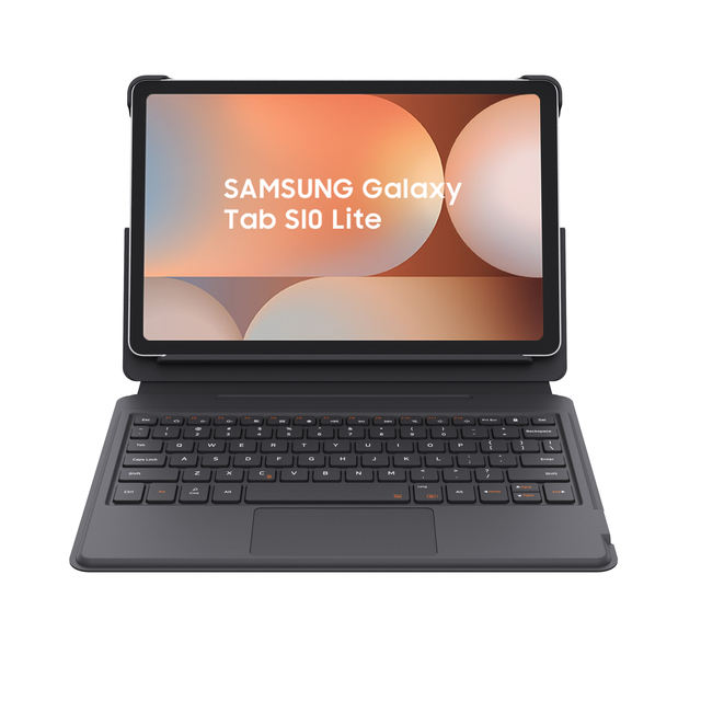 Wholesale Factory Price PU+Leather Keyboard Case for for Tab S9/S10 FE 10.9" with Touchpad Stand & S Pen Holder