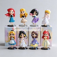 Figurine de princesse de conte de fées classique en boîte mystère, jouet en plastique, objet de collection pour enfants, cadeau surprise, produit dérivé de film et de jeu