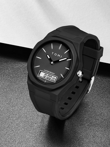 Reloj Digital Electrónico de Moda a Prueba de Agua al por Mayor para Hombre, Reloj Deportivo de Alta Calidad con Fecha Automática y Correa de Plástico - Product Image 4