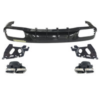 Diffuseur de pare-chocs arrière en fibre de carbone de haute qualité style CLS63 CLS53 pour Mercedes Benz CLS Classe W257 2018-2021