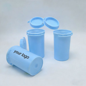 โรงงานขายส่งขวดหลอดปิดผนึกแบบป้องกันเด็กเปิดได้ ขนาด 30dr 60dr  ขวดพลาสติกกันกลิ่นสำหรับเก็บสมุนไพรและดอกไม้แห้ง - Product Image 1