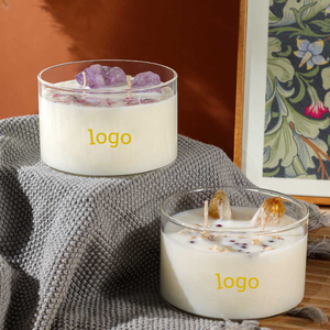 Vela perfumada Aikun, incienso para dormitorio, lavanda, alivio del estrés, ambiente romántico, vela con fragancia sin humo - Product Image 4