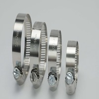 Kit d'assortiment de colliers de serrage à vis sans fin en acier inoxydable 304/316/201, 6-32mm, 50-800mm, robustes et étanches, 8mm / 10mm / 12mm