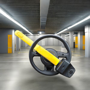 Serrure rotative universelle de sécurité pour <span class=keywords><strong>volant</strong></span> de voiture Serrure de <span class=keywords><strong>volant</strong></span> en acier antivol robuste <span class=keywords><strong>avec</strong></span> clés - Product Image 2