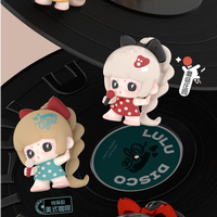 Nouvelles figurines miniatures Lancy Lulu Girl Group en boîte mystère, Lancy Lulu Beans, artisanat en résine, décoration unisexe pour la maison, miniatures de collection