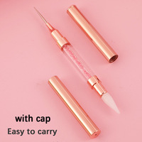 Private Label Double Tête Nail Art Dotting Tool Rhinestone Picker Wax Nail Pen Nail Tools And Accessories Suppliers