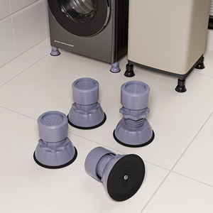 4 Piezas de <span class=keywords><strong>Almohadillas</strong></span> de Goma <span class=keywords><strong>Antideslizantes</strong></span> y Antivibración Ajustables <span class=keywords><strong>para</strong></span> <span class=keywords><strong>Lavadora</strong></span>, Reducen el Ruido - Product Image 1