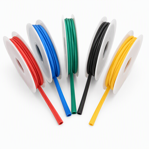 Tube thermorétractable monocouche de qualité ferroviaire, sans halogène, ignifuge, étanche, conduit 660V, gaine de câble 2:1 - Product Image 2