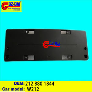 Frente cubierta de la placa de licencia de Marco después de titular de placa de licencia es adecuado para Benz W211 W212 W213 W218 W221 W251 modelo 2128170078 - Product Image 2