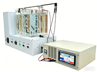 KOJADA Machine d'électrodéposition à contrôle numérique en acrylique transparent pour usage éducatif en laboratoire, redresseur à impulsions 220V/110V en cuivre