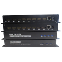 Encodeur 8 canaux HD H.264 H.265 pour la diffusion IPTV en direct RTMP et UDP avec entrée vidéo et audio