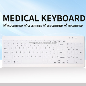 Nuevo Teclado Inalámbrico de Silicona Tipo C de Tres Modos a Prueba de Agua para Hospital - Product Image 2