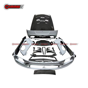 Kit carrosserie style MSY en fibre de carbone pour Bentley Continental GT 2012-2018 : pare-chocs avant, jupes latérales, calandre principale, kit de tuyaux d'échappement - Product Image 6