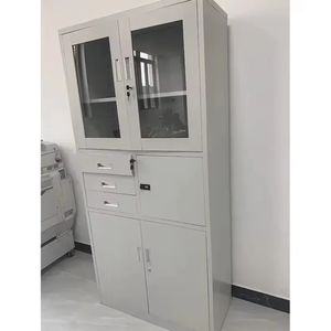 スチールファイリングキャビネットとボールト3引き出しスチールファイルスチールキャビネットメーカー4ドアファイルキャビネット - Product Image 6