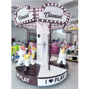 Cheval de carrousel d'<span class=keywords><strong>occasion</strong></span> pour enfants, à monnayeur, ornement de fête <span class=keywords><strong>foraine</strong></span>, à vendre - Product Image 6