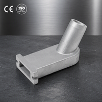Boîtier de valve en acier inoxydable 304/316 moulé par investissement, usiné CNC, connecteur de pipeline personnalisé non standard pour OEM